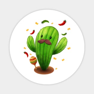 Funny Cactus Magnet